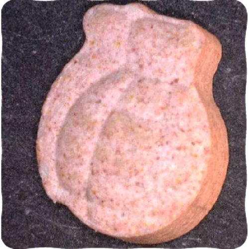 Pastilla Granade, Wie Vorderseite
