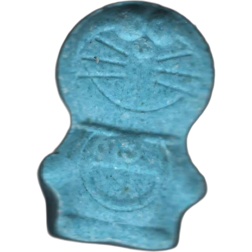 Doraimon pills (Ecstasy / MDMA), back