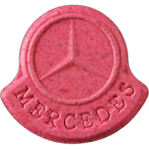 Omega pills (Ecstasy / MDMA), front