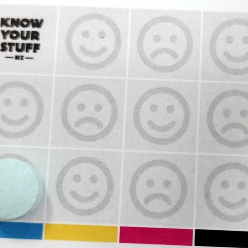 Round Pill pill — Nitazines — New Zealand