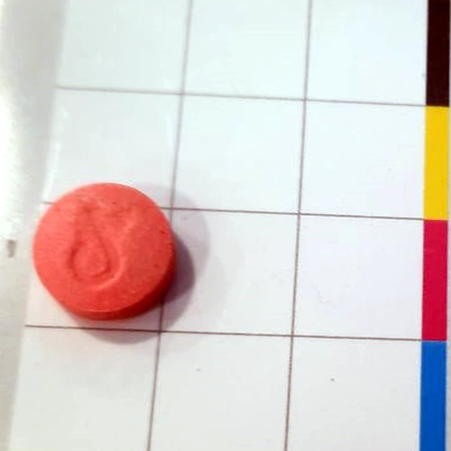 Ribbon pill — MDMA x1.5-2.5; Caffeine — New Zealand