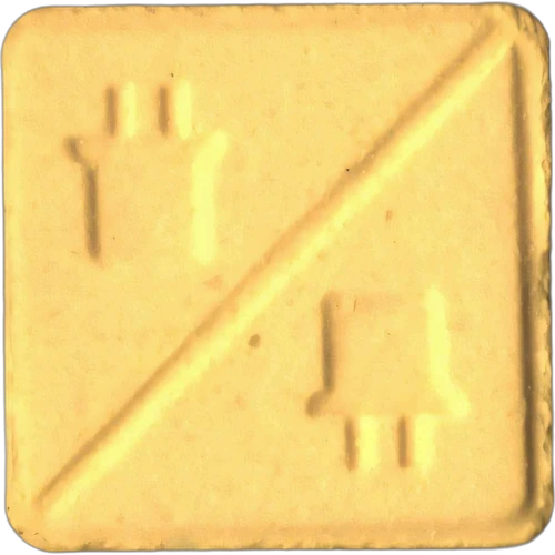 Таблетка Louis Vuitton — MDMA (169mg); Synthesis impurity — Barcelona, Spain