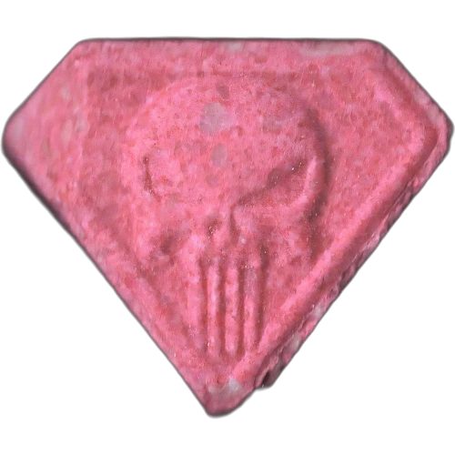 Таблетка Punisher — MDMA (247mg) — Madrid, Spain