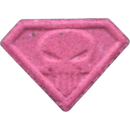 Punisher pill — MDMA (238mg) — Madrid, Spain