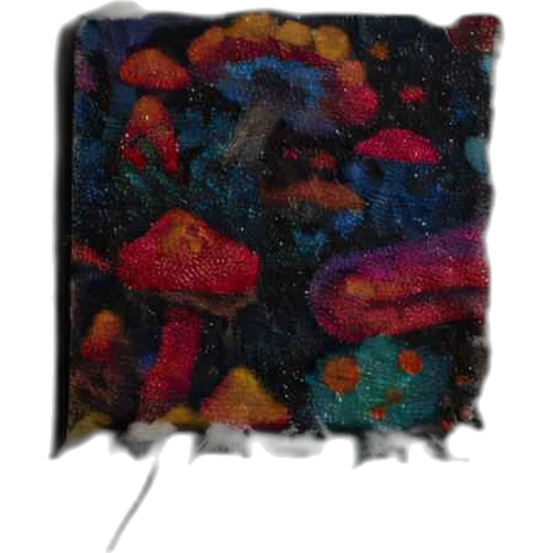 Abstract, Mushroom tablett — 2