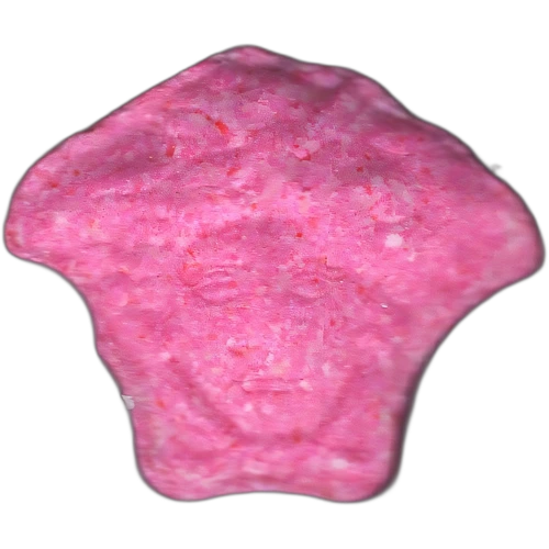 Tabletka Versace — MDMA (76mg); Caffeine (76mg) — Madrid, Hiszpania