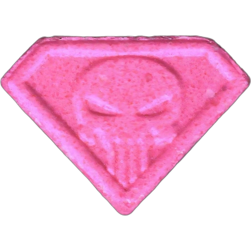 Таблетка Punisher — MDMA (209mg) — Madrid, Spain