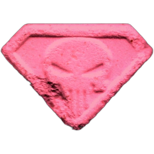 Tableta Punisher — MDMA (97mg) — Barcelona, Španělsko