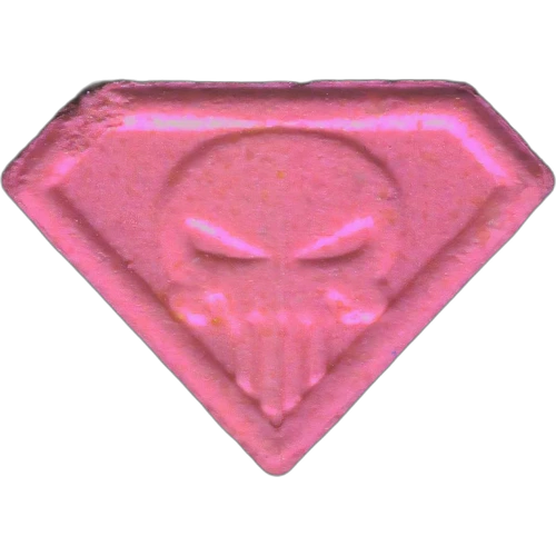 Punisher pill — MDMA (126mg) — Madrid, Spain