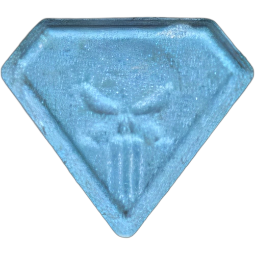 Punisher pill — MDMA (207mg) — Madrid, Spain