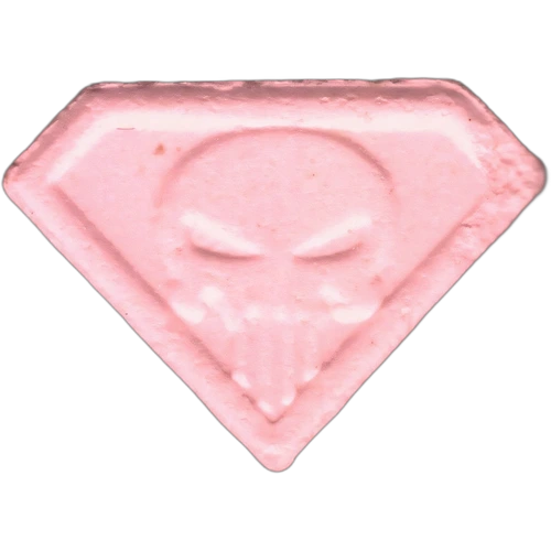 Punisher pill — MDMA (93mg) — Barcelona, Spain