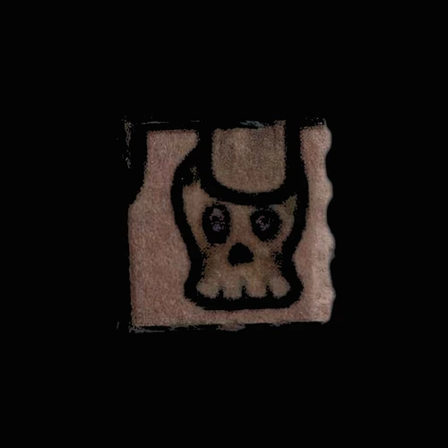 Skull pill — LSD (26µg); iso-LSD (18µg) — Orne (61), France