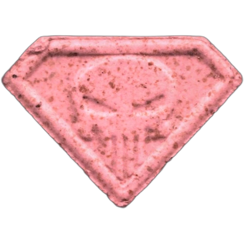 Таблетка Punisher — MDMA (127mg) — Barcelona, Spain