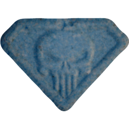 Punisher pill — MDMA (218mg) — Vienna, Austria