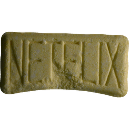 Netflix pill — MDMA (23mg); Caffeine (163mg) — Vienna, Austria