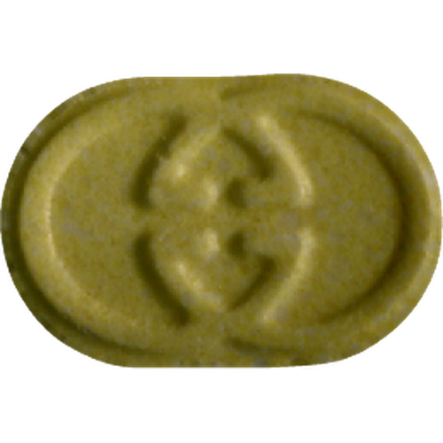 Gucci pill — MDMA (137mg) — Vienna, Austria