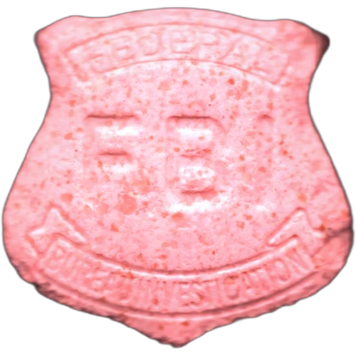 FBI pill — MDMA (205mg) — Barcelona, Spain