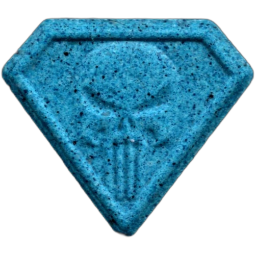Таблетка Punisher — MDMA (152mg) — Barcelona, Spain