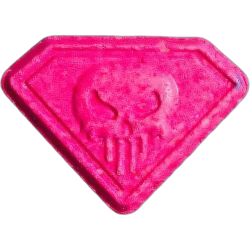Punisher pill — MDMA (153mg) — Marseille, France