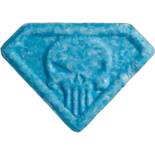 Punisher pill — MDMA (214mg) — Marseille, France