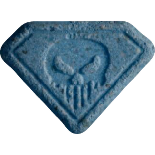 Pastilla Punisher — MDMA (141mg) — Vienna, Austria