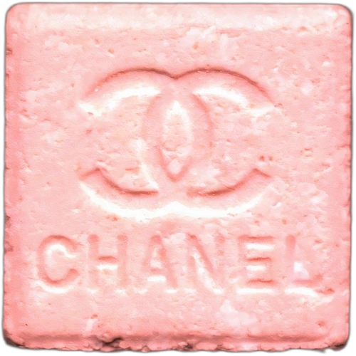 Chanel pill — MDMA (1mg); Caffeine (3mg); Amphetamine (5mg); 3-CMC — Barcelona, Spain