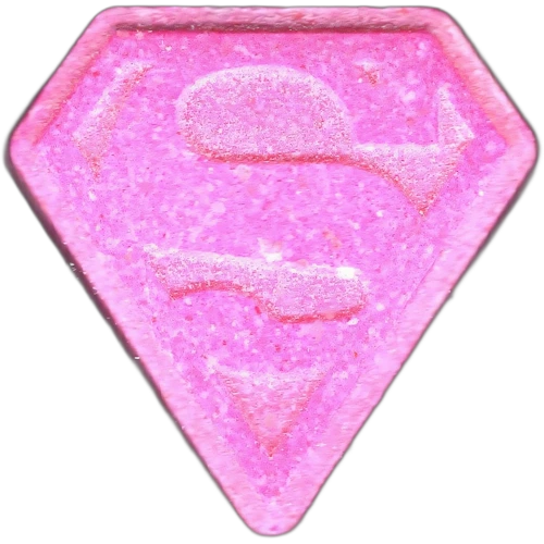 Superman pill — MDMA (50mg); Caffeine (198mg) — Madrid, Spain