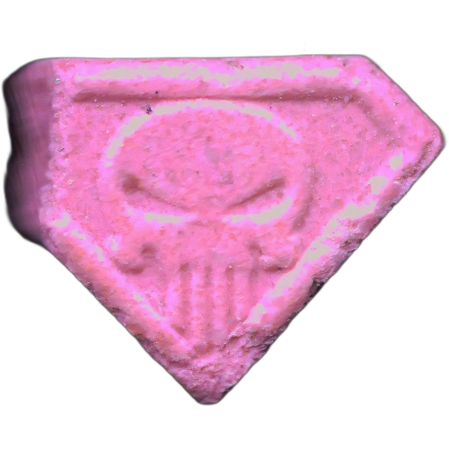 Punisher pill — MDMA (214mg) — Madrid, Spain
