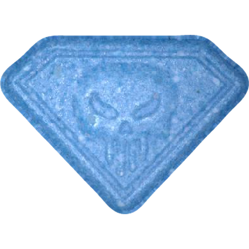 Punisher pill — MDMA (22mg); Caffeine (147mg) — Vienna, Austria