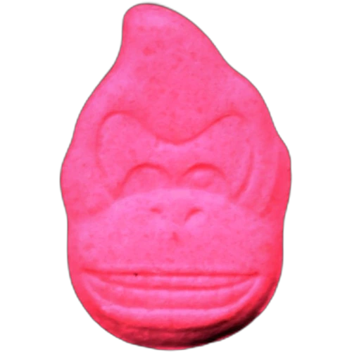 Donkey Kong pill — MDMA (87mg); Sugar — Barcelona, Spain