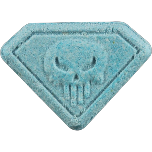 Punisher pill — MDMA (29mg); Caffeine (199mg) — Zürich, Switzerland