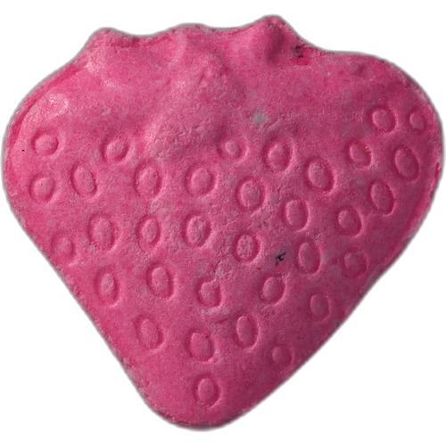 Strawberry pill — MDMA (151mg) — Bern, Switzerland