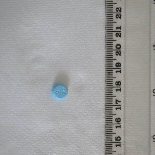 Diazapam pill — Ethylbromazolam — Powys; Shropshire (SY21), England; Wales