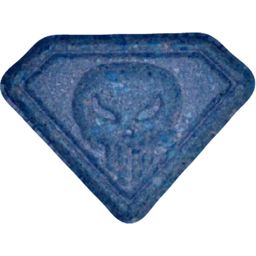 Punisher pill — Amphetamine (6mg); Caffeine (38mg) — Vienna, Austria