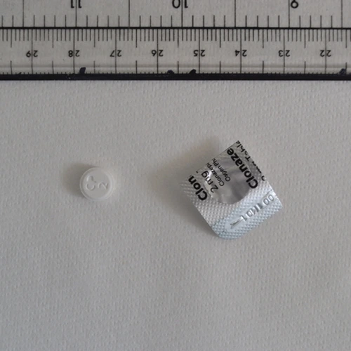 Pastilă Novugen — Clonazepam — Manchester; Trafford (M16), England