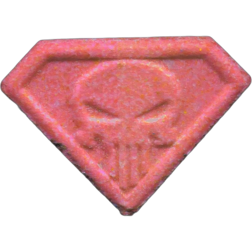 Punisher pill — MDMA (193mg) — Madrid, Spain