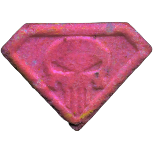 Punisher pill — MDMA (204mg) — Madrid, Spain