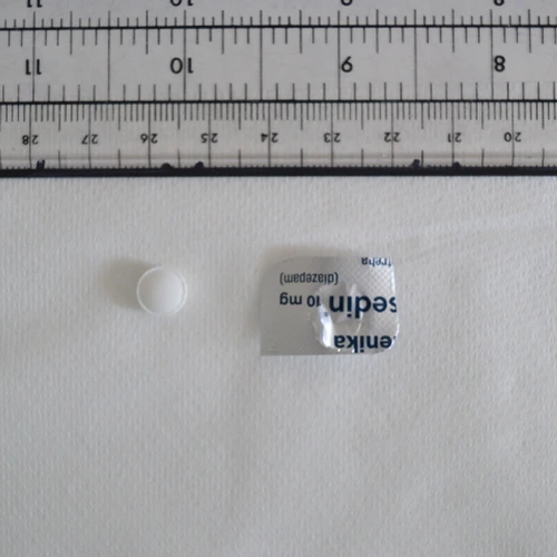 Bensedin pill — Diazepam — Camden; Westminster (NW1), England