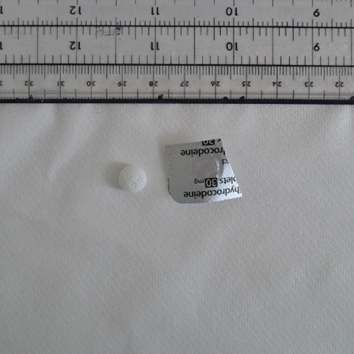 Таблетка Dihydrocodine — Dihydrocodeine — Warrington (WA1), England