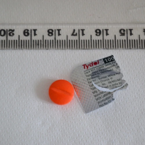 Tydel Tapentadol pill — Tapentadol — Coventry; Solihull; Warwick (CV4), England