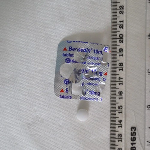 Diazapam pill — Ethylbromazolam — Barnsley; Doncaster (DN5), England