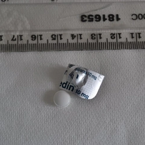 Galenika Bensedin pill — Diazepam — Birmingham; Bromsgrove (B32), England
