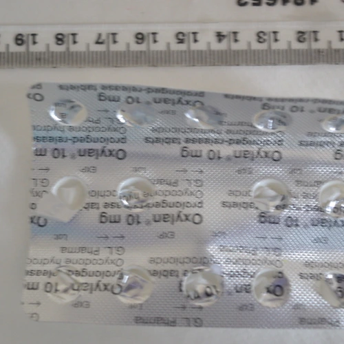 Oxylan pill — Unable to Identify (Insufficient sample for repeat analysis) — Cumberland; Scottish Borders (TD9), England; Scotland