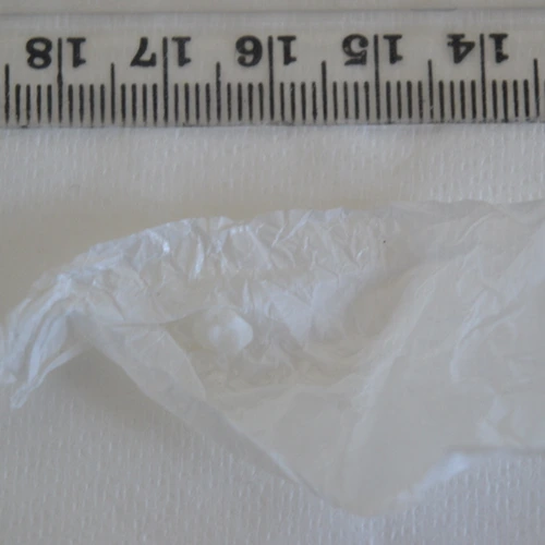 Crack pill — Cocaine; Benzoylecgonine; Ecgonine methyl ester — Rhondda Cynon Taf (CF38), Wales