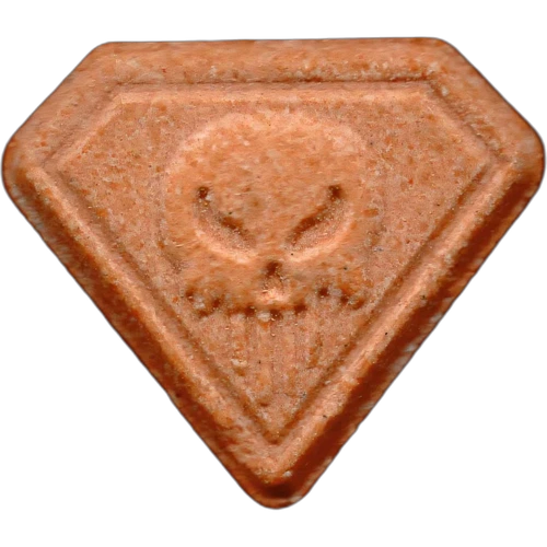 Punisher pill — MDMA (158mg) — Madrid, Spain