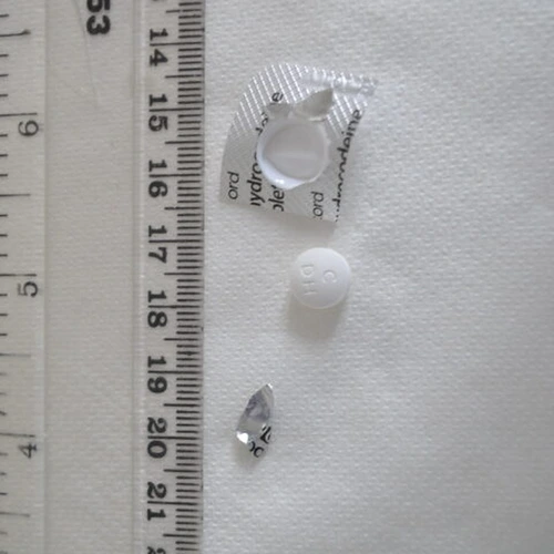 Pressed Desoxyephedrine pill — Methamphetamine — Cardiff (CF24), Wales