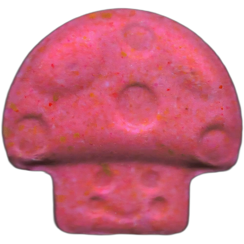 Таблетка Mushroom — MDMA; Caffeine — Madrid, Spain