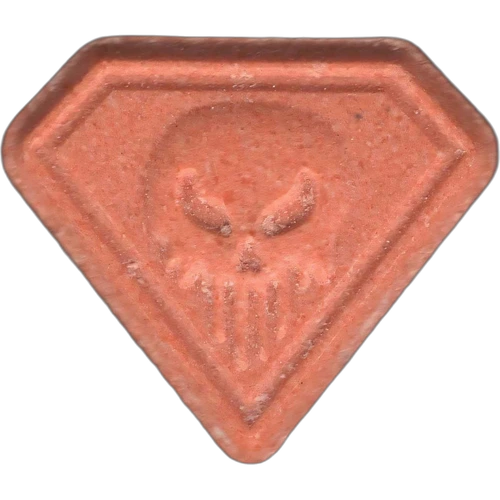 Punisher pill — MDMA (173mg) — Madrid, Spain