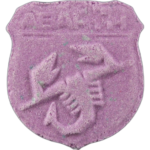 Tabletė Abarth — MDMA (118mg); PMMA (10mg) — Zürich, Šveicarija