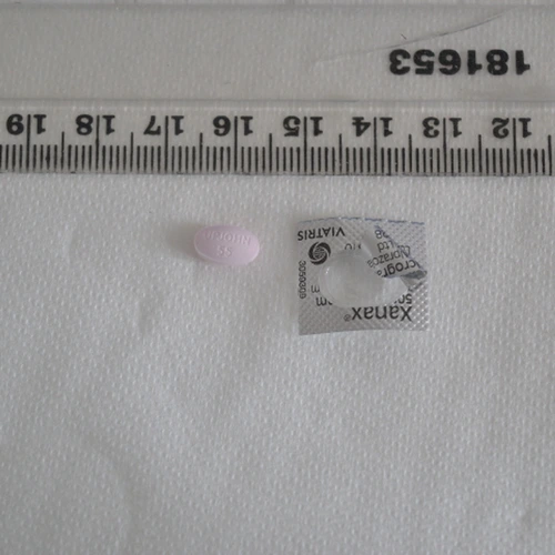 Xanax pill — Alprazolam — Hammersmith and Fulham; Hounslow (W69), England